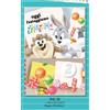 Subitodisponibile Biglietto Auguri Compleanno con rotella da 1 a 9 anni BUGS BUNNY E TAZZ 0DS6