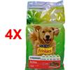 FRISKIES 4 X Friskies Crocchette Cane Active Kg.4