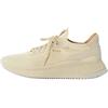 BOSS Sneakers Hugo Boss da uomo, in pelle e tessuto, colore beige.