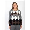 Luisa Viola Maglia Donna Lana Fantasia Rombi LUISA VIOLA M609L0-62EM