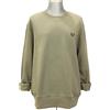 FRED PERRY M7535 CREW NECK SWEATSHIRT felpa girocollo uomo in cotone verde X88