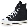 Converse Scarpe Converse Chuck Taylor All Star Wedge Platform Taglia 40 Cod A14568C Nero