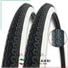 DEESTONE COPPIA COPERTONI BICI DONNA 26 X 1 3 8 BIANCO NERO 37 590