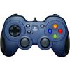 Logitech G Logitech F310 Gamepad, Controller Cablato con Layout Stile Consolle, Tastierino Direzionale ‎‎4 Switch, XInput/DirectInput, Impugnatura Comoda, Cavo da 1.8 m, PC/Steam/AndroidTV, ‎Blu/Nero