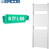 ERCOS - PONSI Calorifero scaldasalviette bianco Opera Ercos cm 77x60 interasse 55