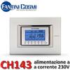 Fantini Cosmi Cronotermostato settimanale da incasso Fantini Cosmi CH143A