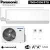 Panasonic Climatizzatore dual split ETHEREA R32 Panasonic 7000+7000 btu A+++ con WIFI Nano