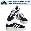 adidas Originals WMNS Gazelle Bold nero bianco HQ6912 taglia donna