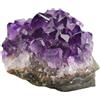 Esemplare di Cluster di Raccolta Druzy di Geode di Quarzo Ametista Grezzo