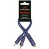 staudio - ipnosis Cavo Audio Sdoppiatore RCA 1 femmina uscita 2 maschio adattatore 20cm. schermato