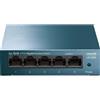 TP-Link Switch Ethernet 5 porte RJ-45 Gigabit 1000Mbps TP-Link LS105G QoS Green