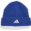 adidas Unisex - Bambini e Ragazzi Little Kids 3 Stripes Beanie Hat, Black, XS-S