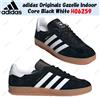 adidas Originals Gazelle Indoor Core nero bianco H06259 taglia uomo