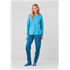 NOI DI NOTTE Pigiama Donna Lungo Cotone Invernale ART. FA009266