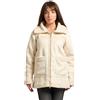YES ZEE Cappotto montone avorio da donna Yes Zee