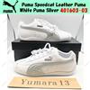 Puma Speedcat Pelle Puma Bianco Puma Argento 401603-03 Taglia Uomo