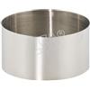 ILSA srl Set 2 Coppapasta Tagliapasta tondi in acciaio inox 7,5 cm h. 4,5 cm