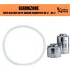 Sansone Guarnizione per fusto Sansone bidone contenitore olio acciaio inox 50 30 lt