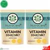 Nutra Core Vitamina D3 10000iu K2 200 Mcg (20% Elementale Magnesio) K2 MK7-180Caps