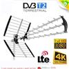 ANTENNA DIGITALE TERRESTRE 5G 45 ELEMENTI GRANDE TRIPLA FULL HD LTE