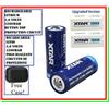 XTAR 2 Batteria Litio Ricaricabile 26650 Pila XTAR 5200mAh 3,6v protetta + free case