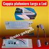 Sirius Per Alfa Giulietta dal 09/2013 Coppia Plafoniere Luce Targa Led 46786572 Sirius