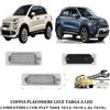 Sirius Per Fiat 500x dal 2018 Coppia Plafoniere luce targa a Led oem 51962525 Sirius