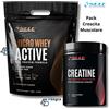 SELF OMNINUTRITION SELF - Micro Whey Active 2 kg Proteine in Polvere Isolate + Creatina 500g