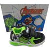 Marvel Scarpe da ginnastica bimbo bambino con luce a strappo nero Marvel Avenger Hulk