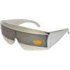 Minimum Mouse Occhiali Da Sole Wrap 80s Sci Fi Visiera Robot Cyclops Neon Minimum Mouse M 786