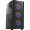 Antec AX20 RGB case Midi Tower No-Power ATX/ITX/mATX Nero