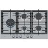 Bosch Serie 6 PCS7A5I90 Piano cottura a gas 75 cm 5 fuochi Acciaio Inox