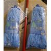 Vileda Mop Lava Pavimenti Mocio azzurro Bianco Bastone Allungabile Attacco Universale