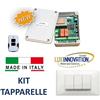 KIT TAPPARELLE KIT PER SERRANDE ELETTRICHE CENTRALINA + TELECOMANDO+ PULSANTE