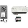 Urmet Kit base impianto Urmet 1784/700 Mikra PLUS 2 voice A COLORI
