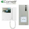 Comelit kit videocitofono monofamiliare comelit 8461M KIT 1 famiglia quadra mini 2 fili