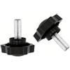 SHARD-LAB 2 PEZZI | POMELLO A FARFALLA MANOPOLA RICAMBIO STATIVI CASSE ACUSTICHE A STELLA