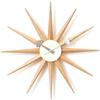 George Nelson Orologio George Nelson Sunburst DAIVA legno naturale riproduzione moderna met...