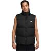 NIKE Gilet da uomo M Sf Club Puffer Vest 550, nero/bianco, M