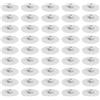 cyclingcolors 50x Coprivite tappo di copertura vite esagono interno SW 4 cappuccio mobili plastica, Bianco