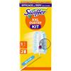 Swiffer Duster XXL Kit Con 1 Manico E 2 Ricambi, Cattura E Intrappola Fino A 3 Volte Più Polvere E Peli Rispetto A Un Piumino Tradizionale