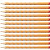STABILO EASYcolors - Matita colorata Ergonomica - per Destrimani - Confezione da 12 - Giallo Arancione