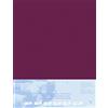 Clairefontaine - Rif. 496016C - Pastelmat - Tavola montata (5 fogli) - 1800 micron - 50 x 70 cm - colore bordeaux - appositamente formulato per l'uso con pastelli