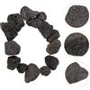 Roccia lavica nera per acquario, pietre vulcaniche naturali per paesaggistica e