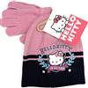 Hello Kitty Set di cappello e guanti invernali Hello Kitty per ragazze