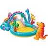 Intex PISCINA INTEX GONFIABILE DINOSAURI CON GIOCO CASCATA CANESTRO SCIVOLO BAMBINO