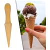 Cono gelato in legno Maker Omelette Waffle Roller Pasticceria Cucina Cucina