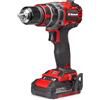 Einhell TRAPANO AVVITATORE A PERCUSSIONE BATTERIA EINHELL TP-CD 18/60 Li-i BL (1x2Ah)
