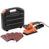 BLACK & DECKER KA320EKA-QS LEVIGATRICE ORBITALE ELETTICA 240W DA 1/3