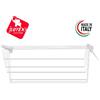 JUMBO STENDIBIANCHERIA DA PARETE E SOFFITTO JUMBO STEED CM.100 STENDE 6MT. BUCATO